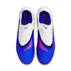Nike Phantom 6 Low Pro FG Firm Ground Soccer Cleats -Racer Blue/Pink Blast/White