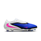 Nike Phantom 6 Low Pro FG Firm Ground Soccer Cleats -Racer Blue/Pink Blast/White