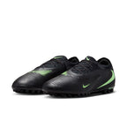 Nike Phantom 6 Low Pro TF Turf Soccer Cleats -Black/Illusion Green/Black