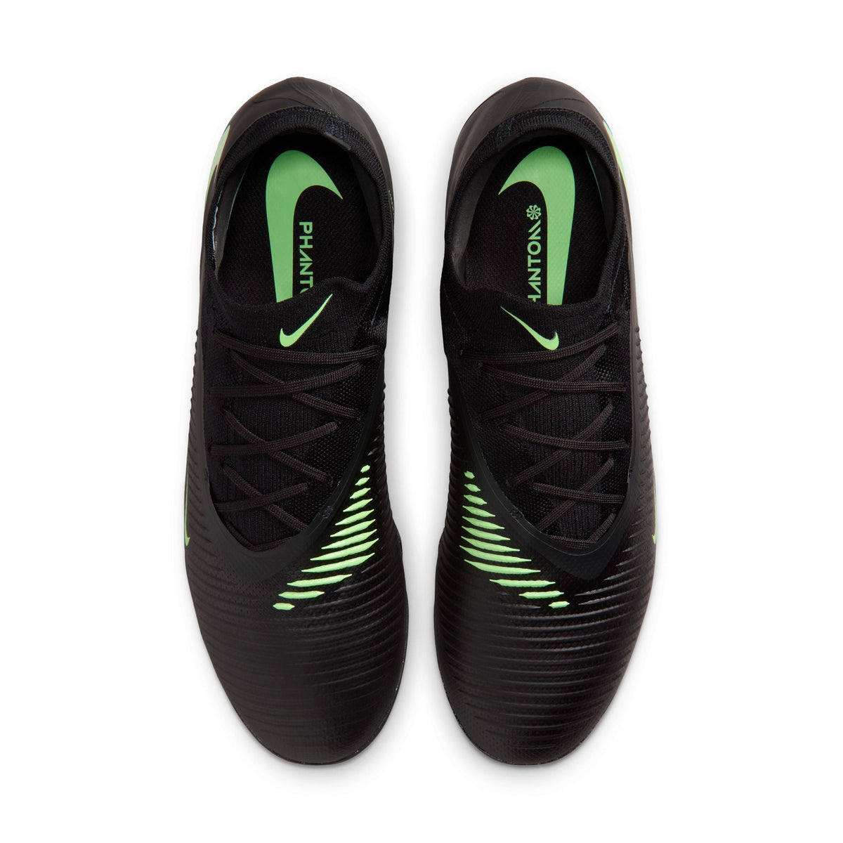 Nike Phantom 6 Low Pro TF Turf Soccer Cleats -Black/Illusion Green/Black