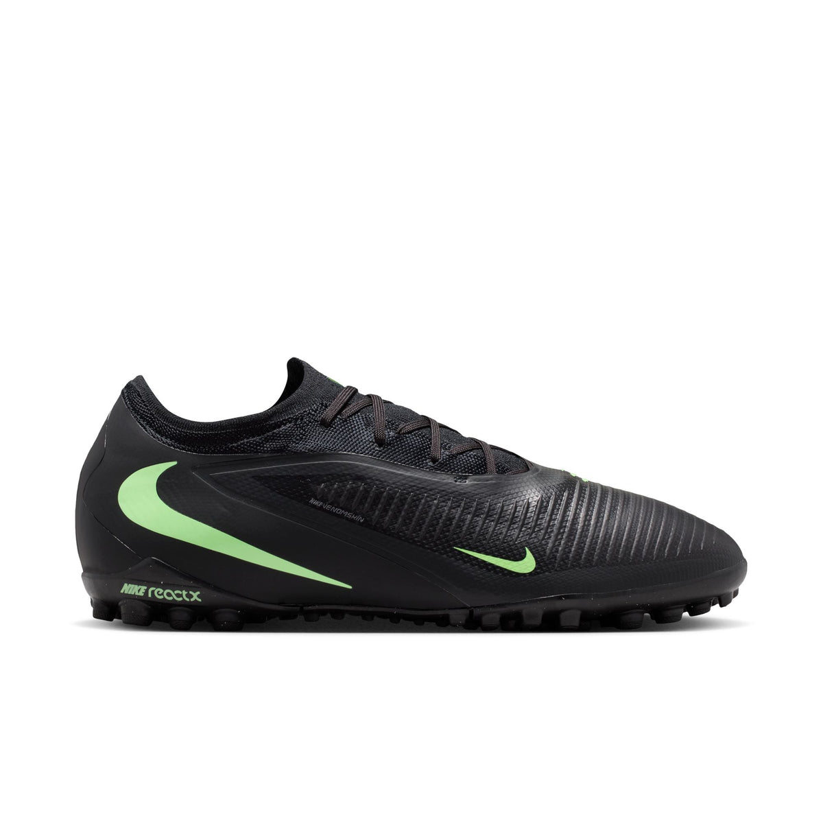 Nike Phantom 6 Low Pro TF Turf Soccer Cleats -Black/Illusion Green/Black
