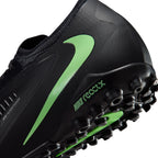 Nike Phantom 6 Low Pro TF Turf Soccer Cleats -Black/Illusion Green/Black