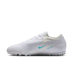 Nike Phantom 6 Low Pro TF Turf Soccer Cleats - White/Dusty Cactus