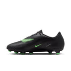 Nike Phantom 6 Low Academy FG Firm Ground Soccer Cleats- Black/Illusion Green/Black