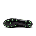 Nike Phantom 6 Low Academy FG Firm Ground Soccer Cleats- Black/Illusion Green/Black