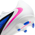 Nike Phantom 6 Low Academy FG Firm Ground Soccer Cleats-Racer Blue/Pink Blast/White