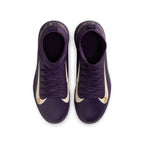 Nike Jr. Mercurial Superfly 10 Club "Kylian Mbappé" TF Turf Soccer Cleats-  Grand Purple/Pale Ivory