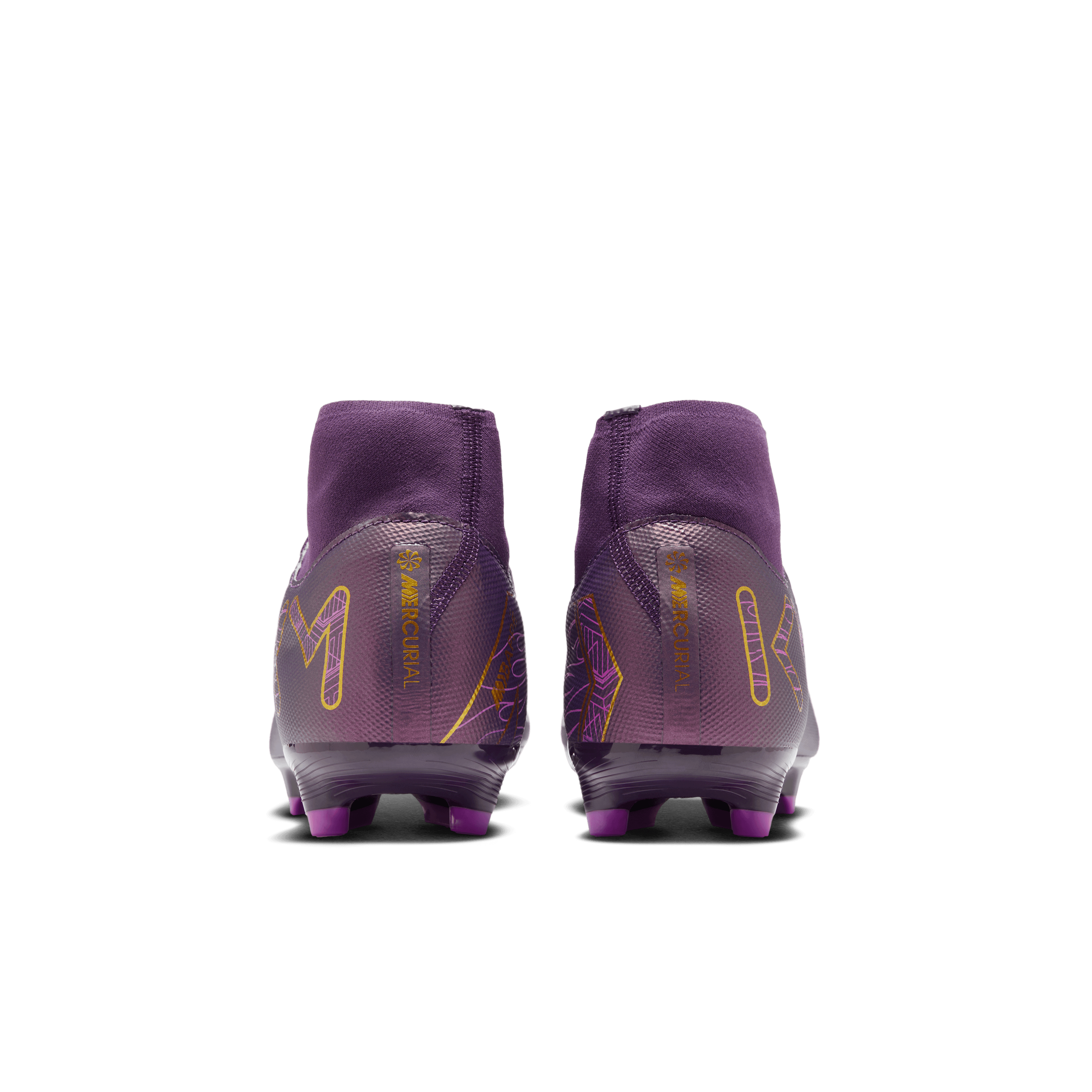 Nike Youth Mercurial Superfly 10 Academy "Kylian Mbappé" FG -GRAND PURPLE/PALE IVORY