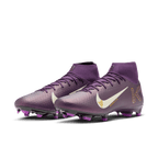 Nike Youth Mercurial Superfly 10 Academy "Kylian Mbappé" FG -GRAND PURPLE/PALE IVORY