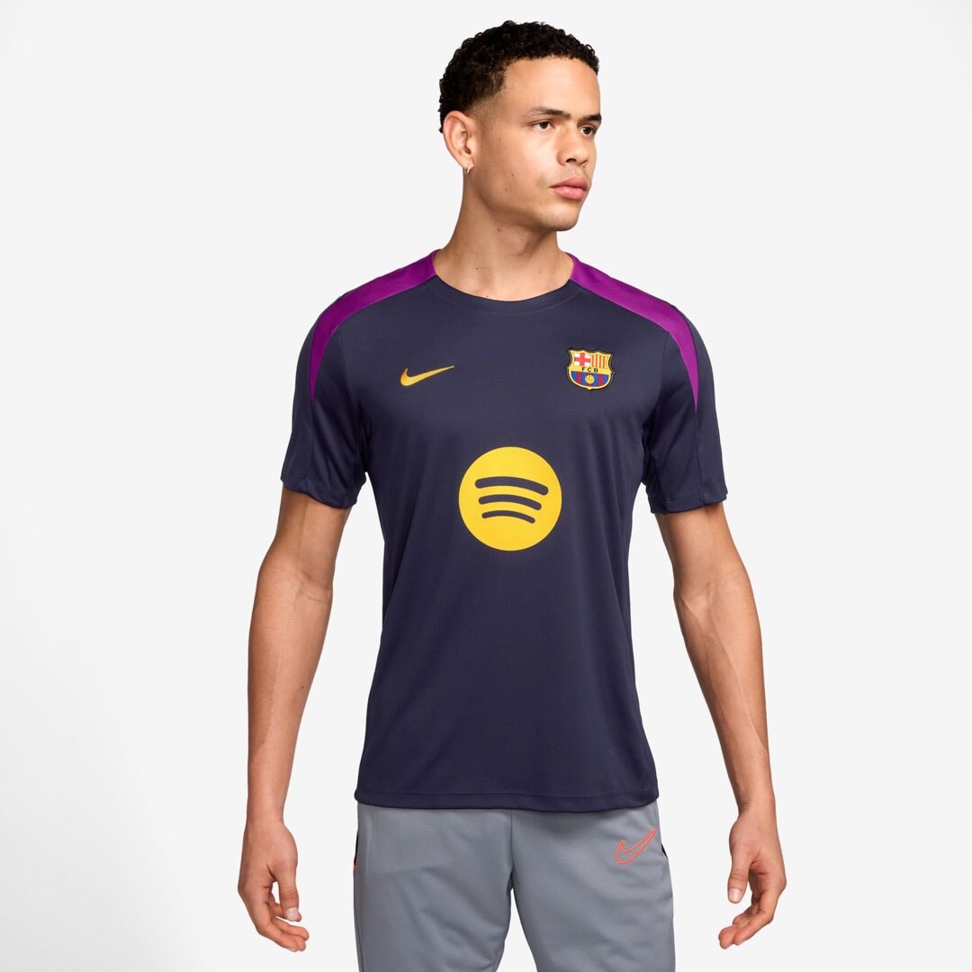 FC Barcelona Strike Training Tops Nike Purple S 