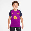 FC Barcelona Strike Jr. Training Tops Nike Purple YXS 