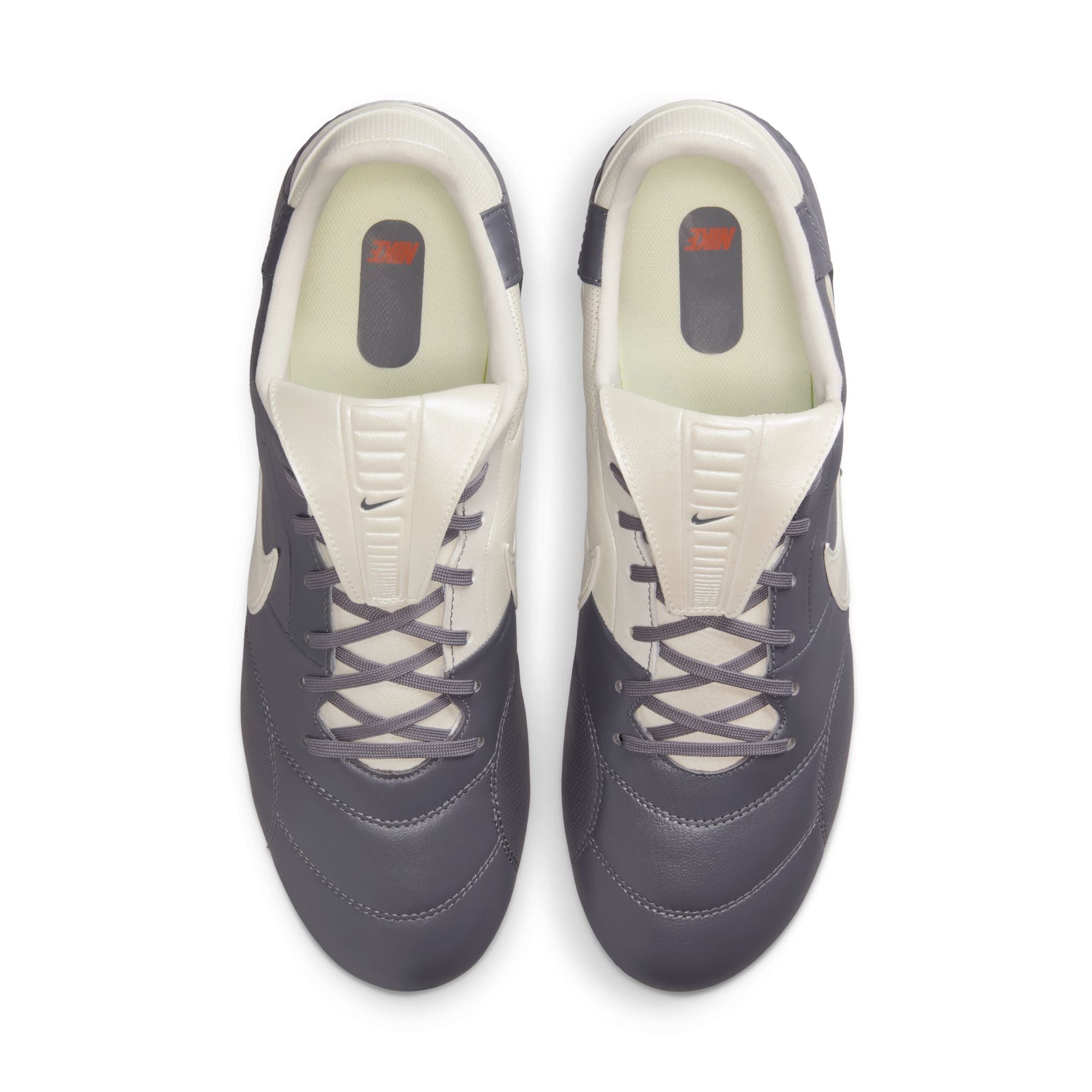 Nike Premier III FG Firm Ground Soccer Cleats - Light Graphite/Metallic Summit/White/Varsity Red