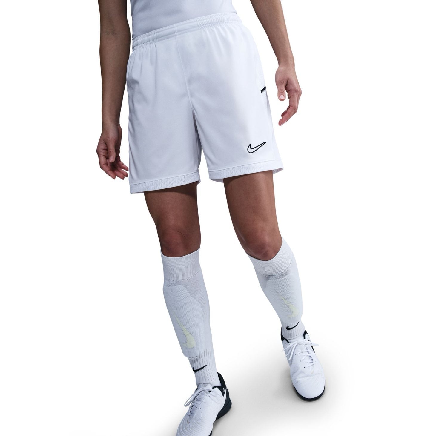 Nike Academy Women's Dri-FIT Soccer Shorts Training Shorts Nike White XS 