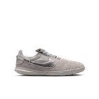 Nike Junior Streetgato Indoor Soccer Shoes- Light Smoke Grey/Metallic Silver