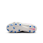 Nike Junior Phantom 6 Low Academy FG Firm Ground Soccer Cleats-Racer Blue/Pink Blast/White