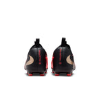 Nike Junior Phantom 6 Low Academy FG Firm Ground Soccer Cleats- Bright Crimson/Black