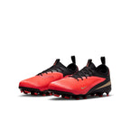 Nike Junior Phantom 6 Low Academy FG Firm Ground Soccer Cleats- Bright Crimson/Black