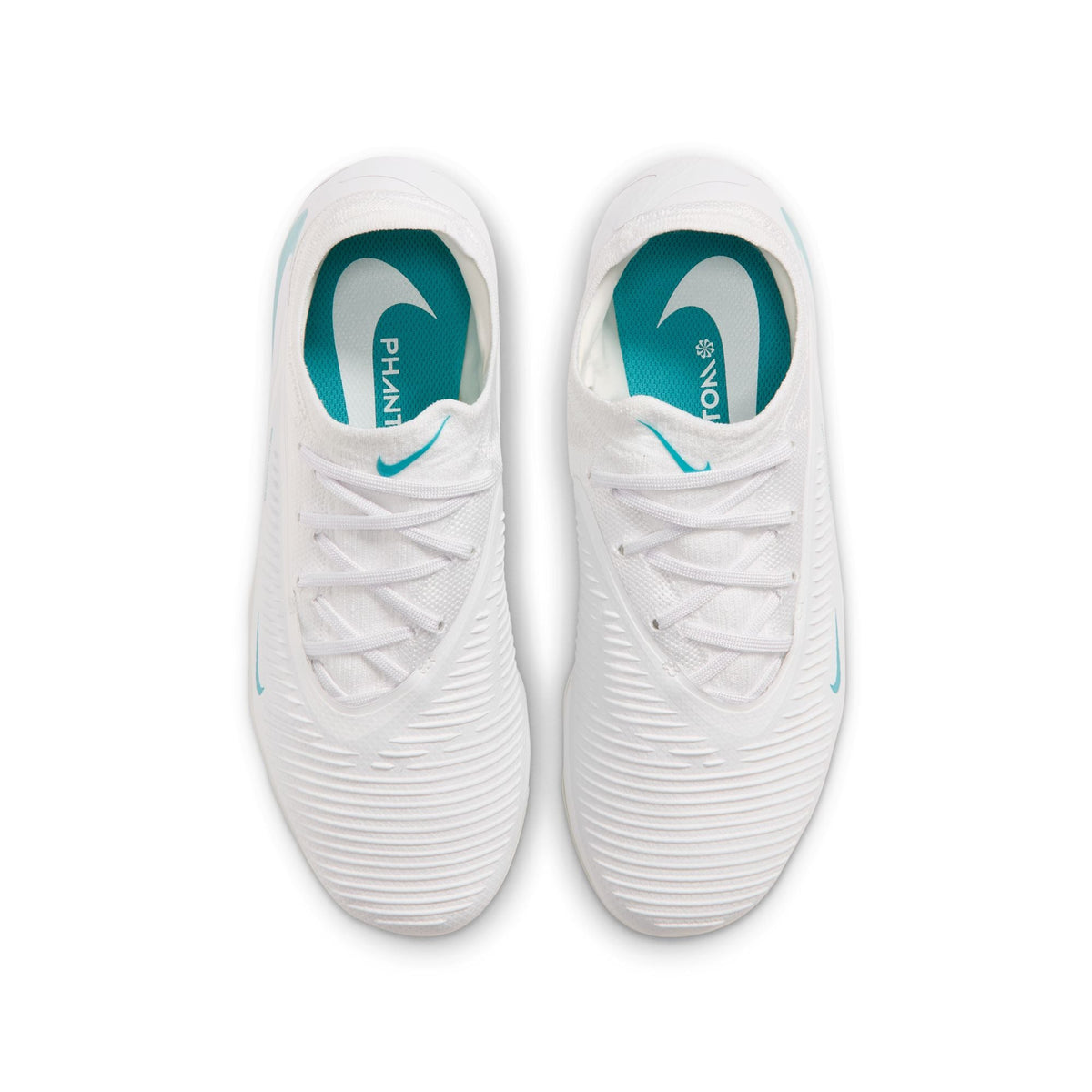 Nike Jr. Phantom 6 Low Pro MG Multi Ground-  White/Dusty Cactus