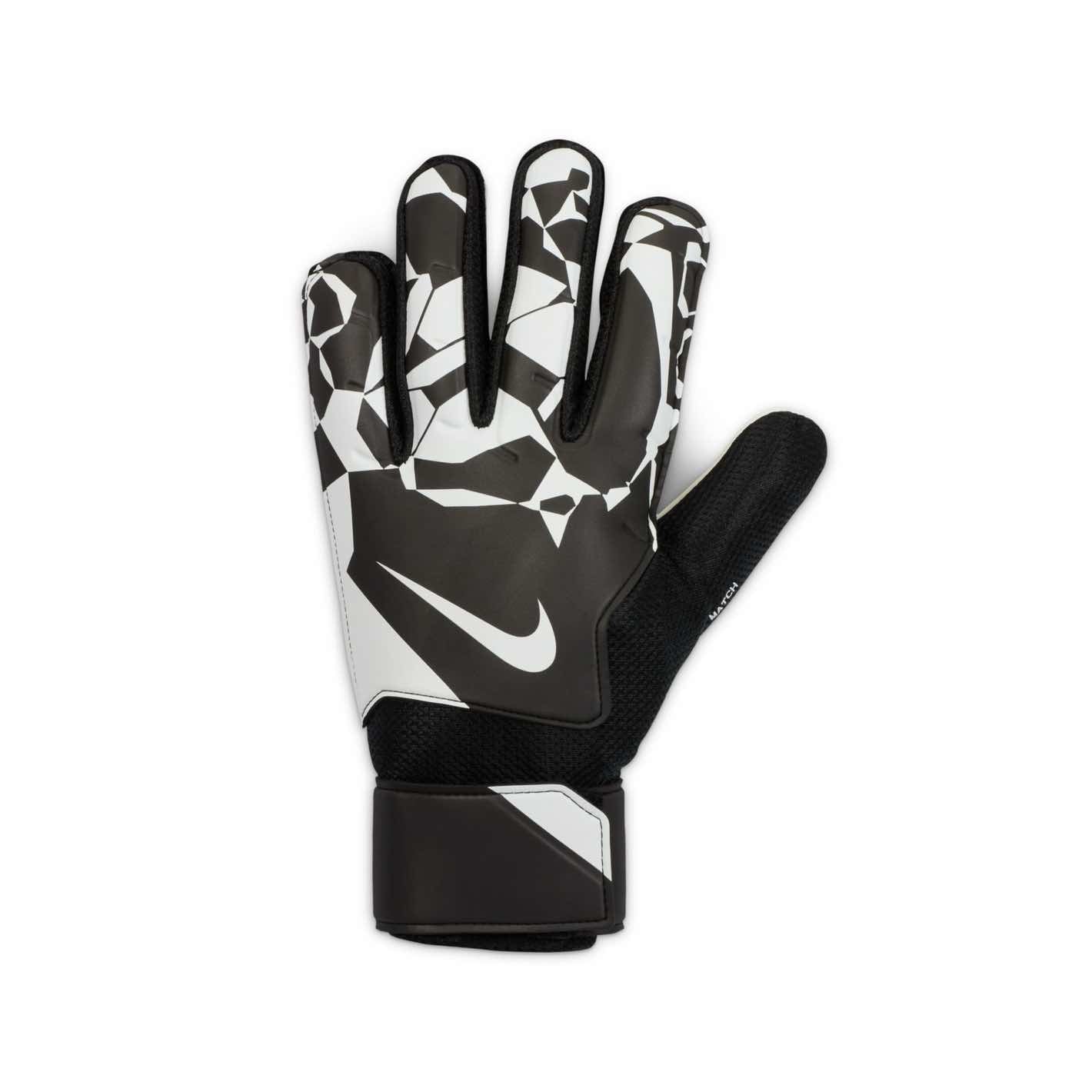 Nike Match Soccer Gloves Goalie Gloves Nike Black 6 