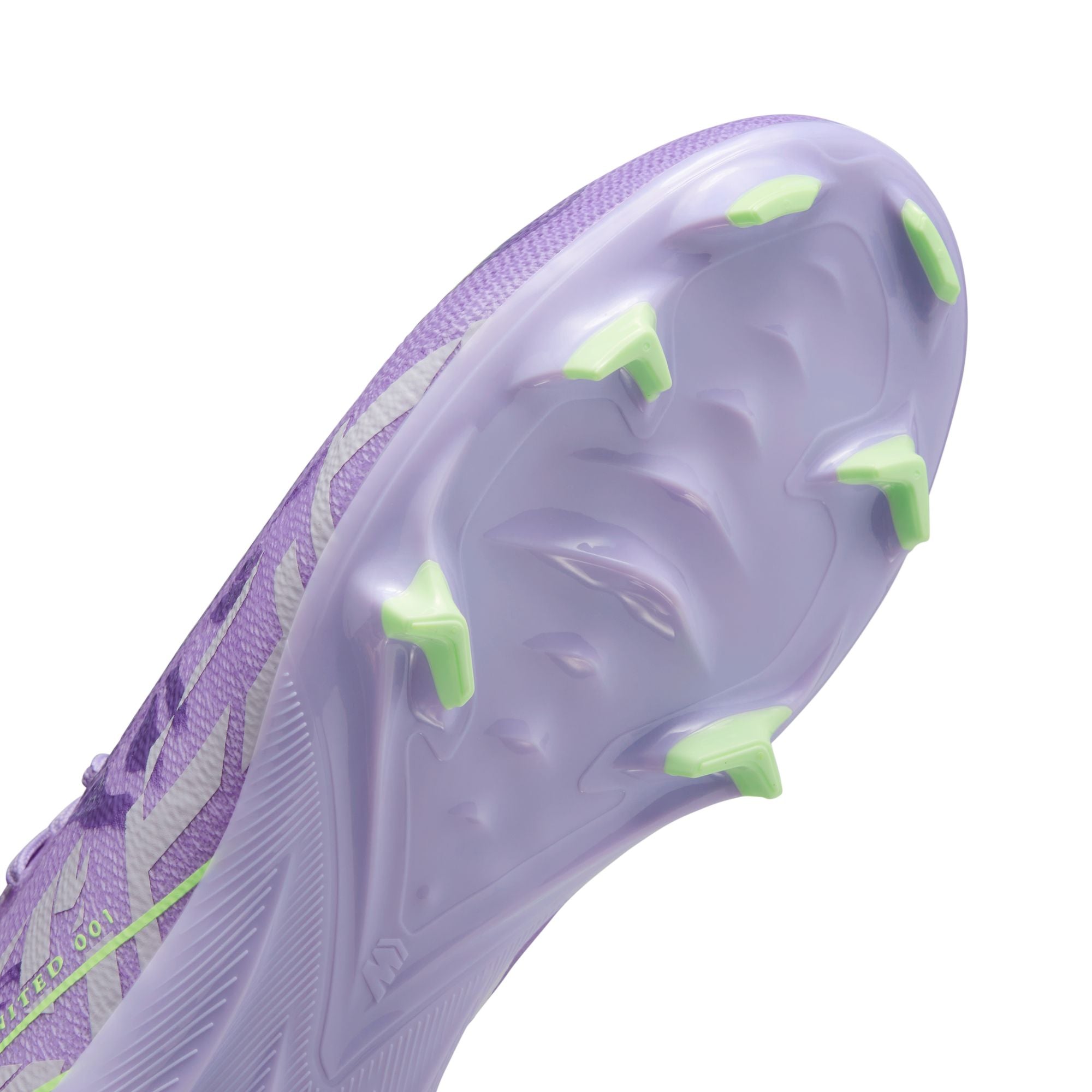 Nike United Junior Mercurial Vapor 16 Pro FG Firm Ground Soccer Cleat- Purple Agate/Barely Volt