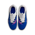Nike Junior Phantom 6 Low Academy IN Indoor/Court Soccer Shoes-Racer Blue/Pink Blast/White