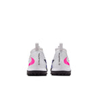 Nike Junior Phantom 6 High Academy TF Firm Turf Soccer Cleats- Racer Blue/Pink Blast/White