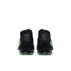 Nike Phantom 6 High Academy FG Firm Ground Soccer Cleats-Black/Illusion Green/Black
