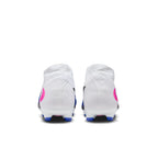 Nike Phantom 6 High Academy FG Firm Ground Soccer Cleats- Racer Blue/Pink Blast/White