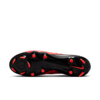Nike Phantom 6 High Academy FG Firm Ground Soccer Cleats- Bright Crimson/Blur/Black