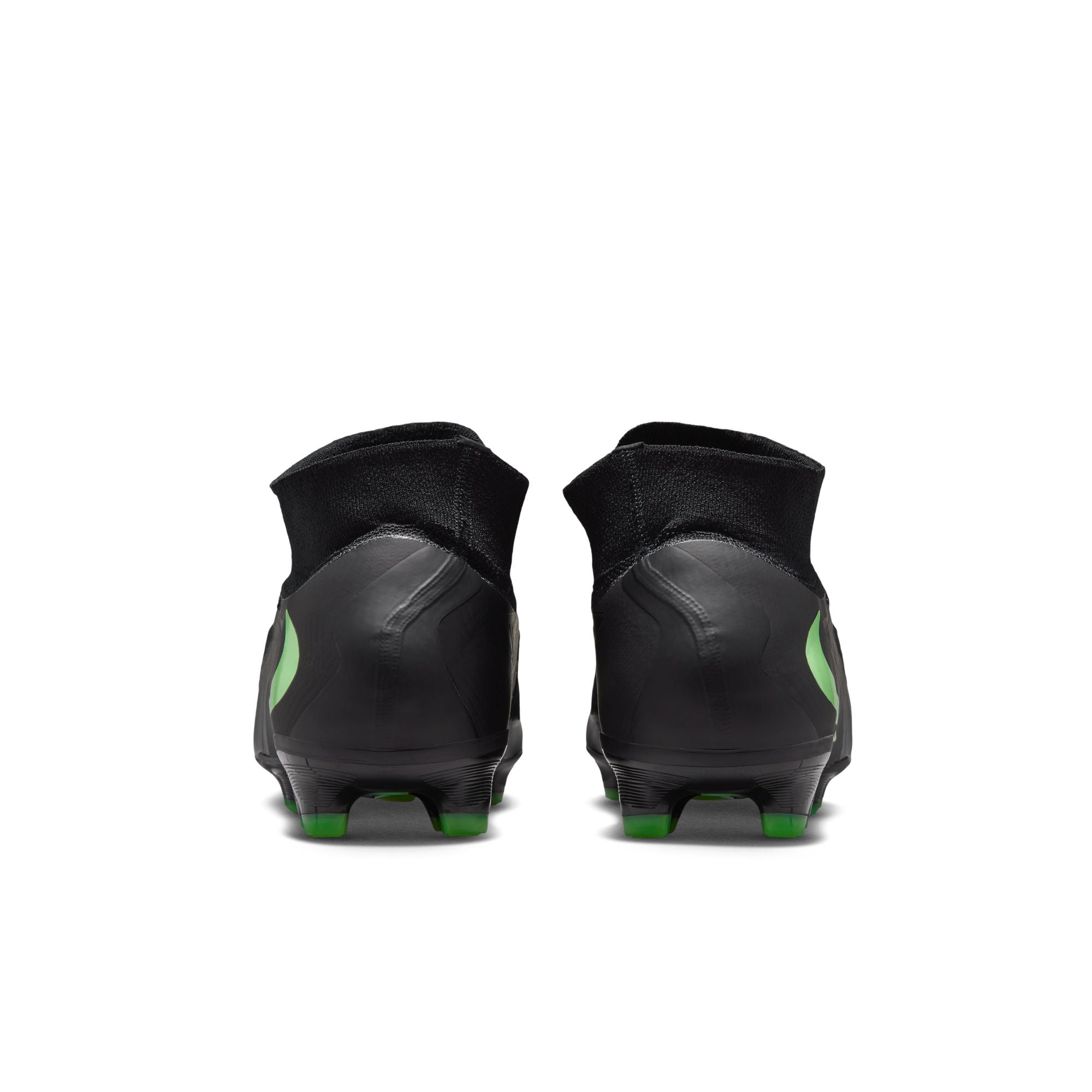 Nike Phantom 6 High Pro FG Firm Ground Soccer Cleats - Black/Illusion Green/Black
