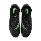 Nike Phantom 6 High Pro FG Firm Ground Soccer Cleats - Black/Illusion Green/Black
