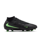 Nike Phantom 6 High Pro FG Firm Ground Soccer Cleats - Black/Illusion Green/Black