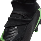 Nike Phantom 6 High Pro FG Firm Ground Soccer Cleats - Black/Illusion Green/Black