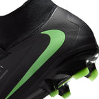 Nike Phantom 6 High Pro FG Firm Ground Soccer Cleats - Black/Illusion Green/Black