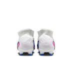 Nike Phantom 6 High Pro FG Firm Ground Soccer Cleats - Racer Blue/Pink Blast/White