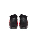 Nike Phantom 6 High Pro FG Firm Ground Soccer Cleats - Bright Crimson/Blur Black