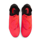 Nike Phantom 6 High Pro FG Firm Ground Soccer Cleats - Bright Crimson/Blur Black