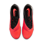 Nike Phantom 6 Low Academy TF Turf Soccer Cleats- Bright Crimson/Blur/Black