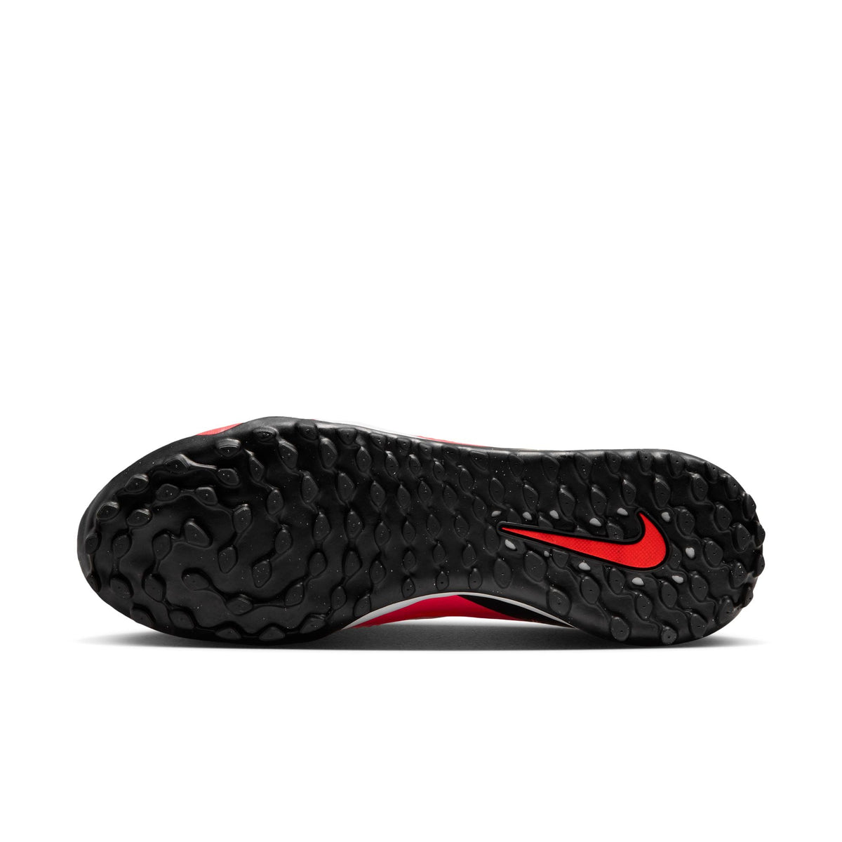 Nike Phantom 6 Low Academy TF Turf Soccer Cleats- Bright Crimson/Blur/Black