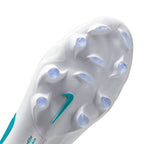 Nike Tiempo Maestro Elite FG Firm Ground Soccer Cleats- White/Dusty Cactus/White