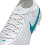 Nike Tiempo Maestro Elite FG Firm Ground Soccer Cleats- White/Dusty Cactus/White