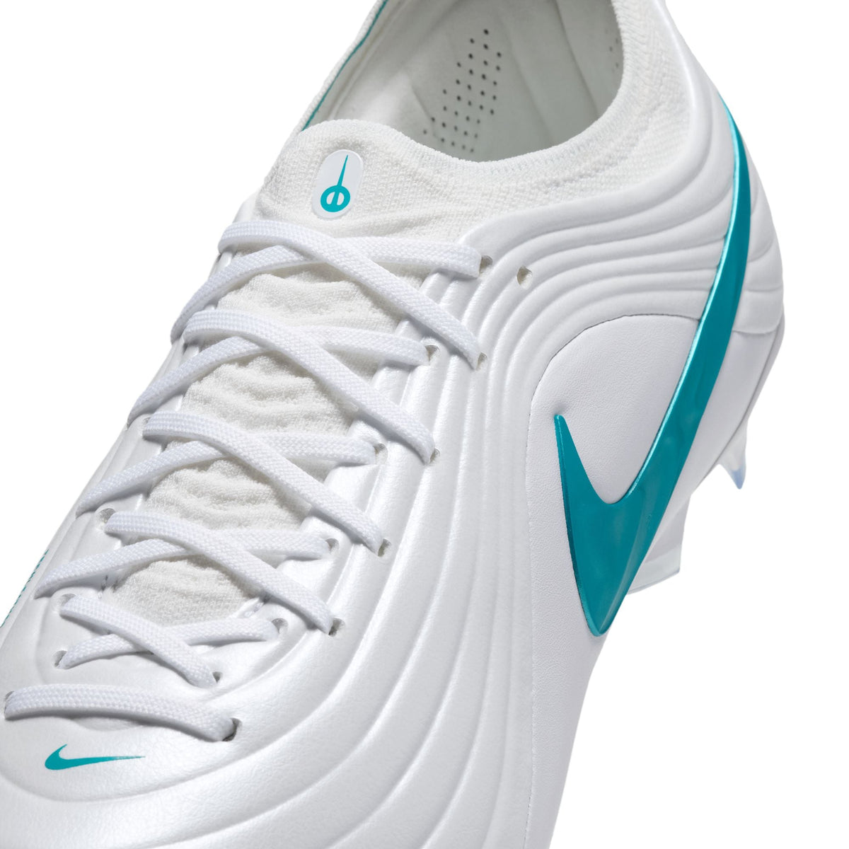 Nike Tiempo Maestro Elite FG Firm Ground Soccer Cleats- White/Dusty Cactus/White