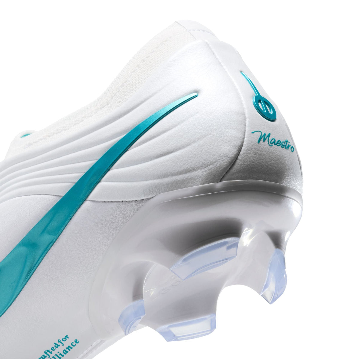 Nike Tiempo Maestro Elite FG Firm Ground Soccer Cleats- White/Dusty Cactus/White