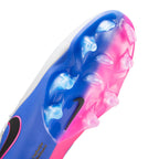 Nike Tiempo Maestro Elite FG Firm Ground Soccer Cleats- White/Black/Racer Blue/Pink Blast