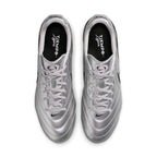 Nike Tiempo Ligera Pro FG Firm Ground Soccer Cleats- Metallic Silver/Black