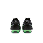 Nike Tiempo Ligera Pro FG Firm Ground Soccer Cleats- Black/Illusion Green/Black