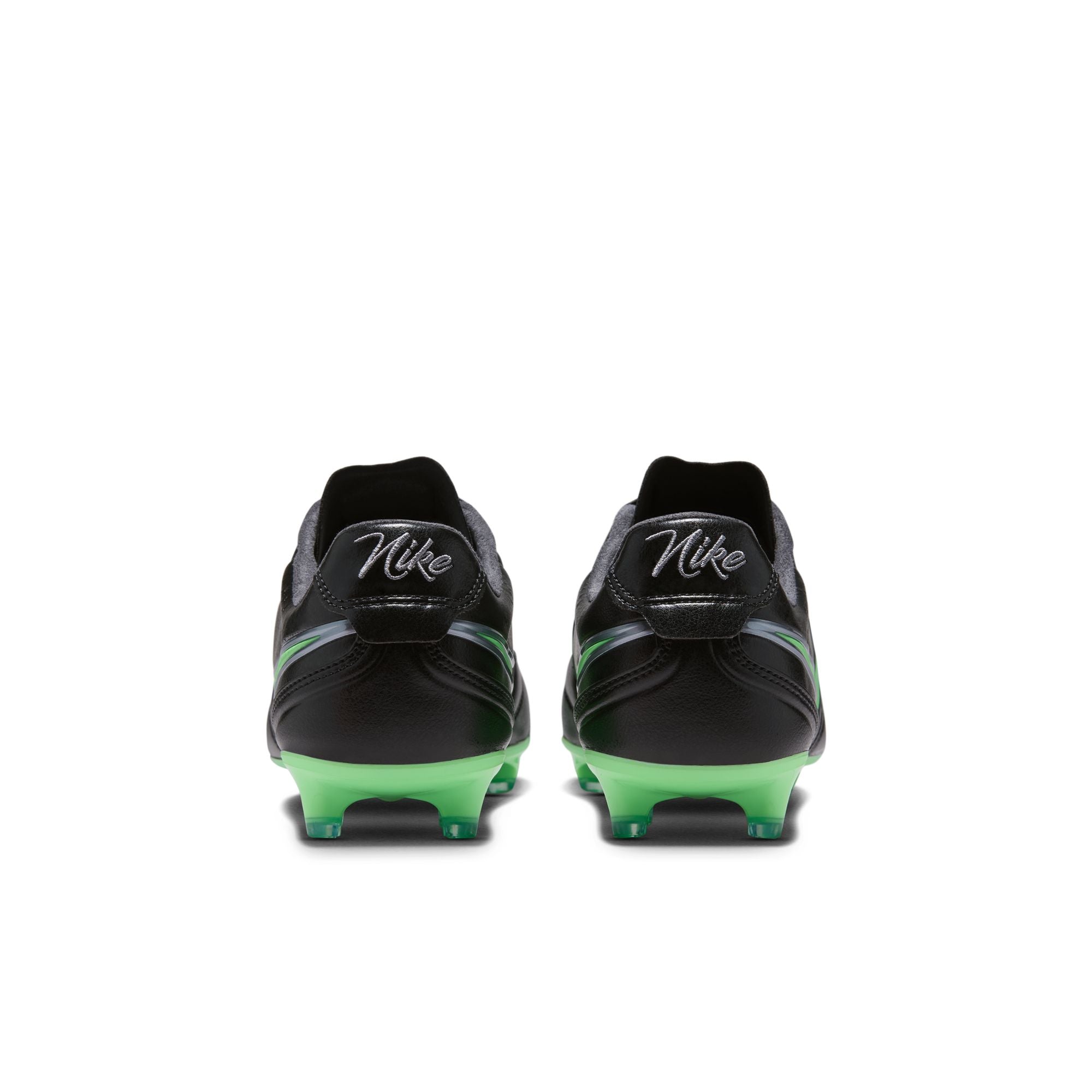 Nike Tiempo Ligera Pro FG Firm Ground Soccer Cleats- Black/Illusion Green/Black