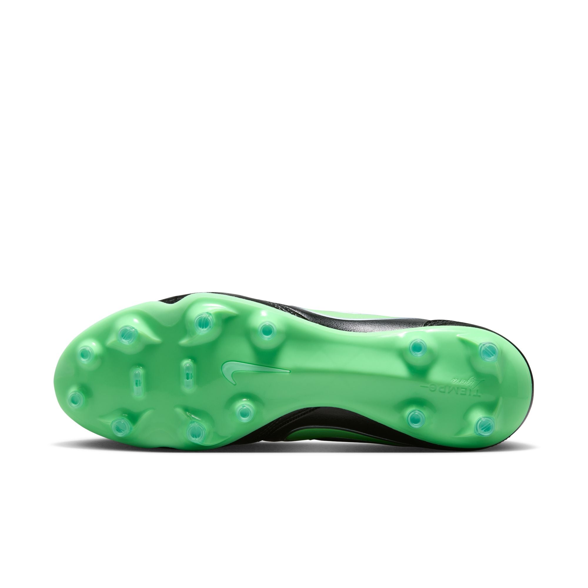 Nike Tiempo Ligera Pro FG Firm Ground Soccer Cleats- Black/Illusion Green/Black