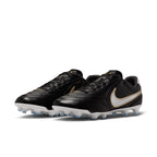 Nike Tiempo Ligera Pro FG Firm Ground Soccer Cleats- Black/White