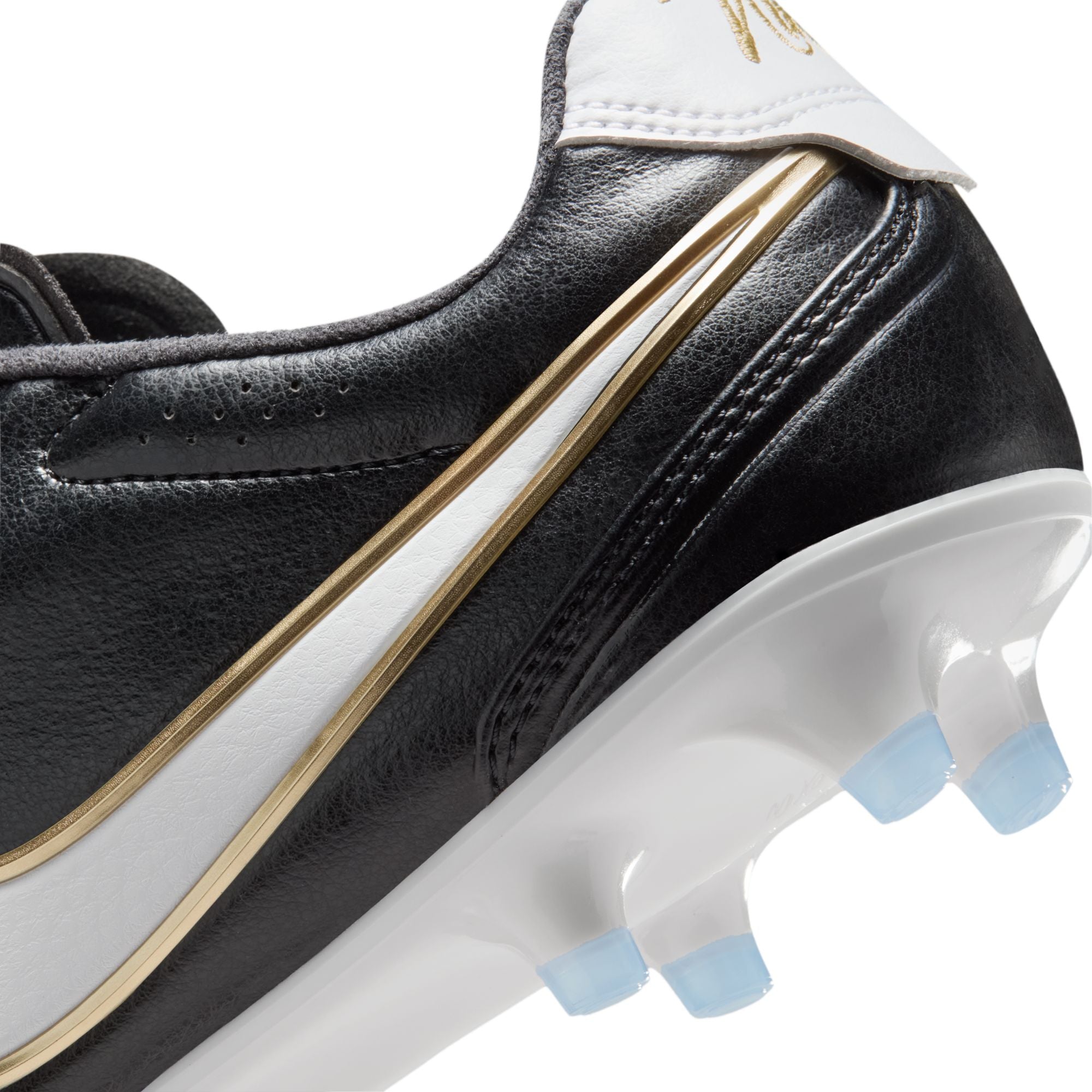 Nike Tiempo Ligera Pro FG Firm Ground Soccer Cleats- Black/White